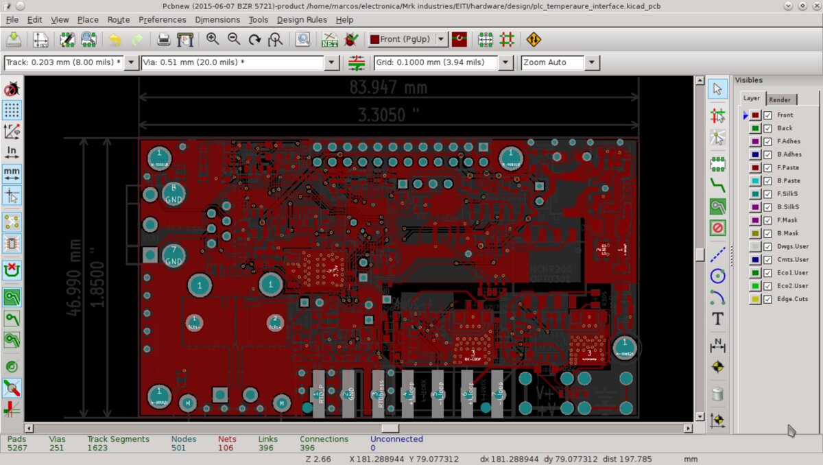 ZiroEDA Ports KiCad 10 to the Browser in TypeScript, with End-to-End Encrypted Cloud Projects